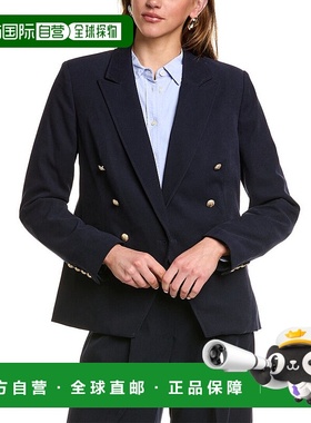 自营 Sam Edelman伊莫金运动夹克-蓝色 美国奥莱直发新款