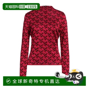 brown棕色 女士 高领上衣 舒适时尚 Versace 香港直邮潮奢 范思哲