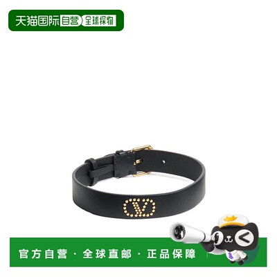 香港直邮VALENTINO 女士腰带 WJ0Y53SYI0NO CO 黑色 徽标项链