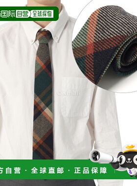 韩国直邮Engineered Garments 领带 - 厚羊毛格子 (25F1H006-RV31