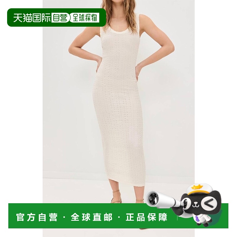 自营 enza costa香草味爆米花泡芙背心迷笛裙 美国奥莱直发长裙