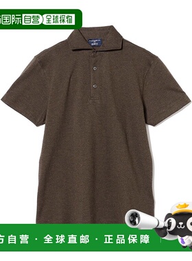 1h可退 日本直邮MORGANO × BEAMS F 男士鹿仔纹短袖Polo衫 21020
