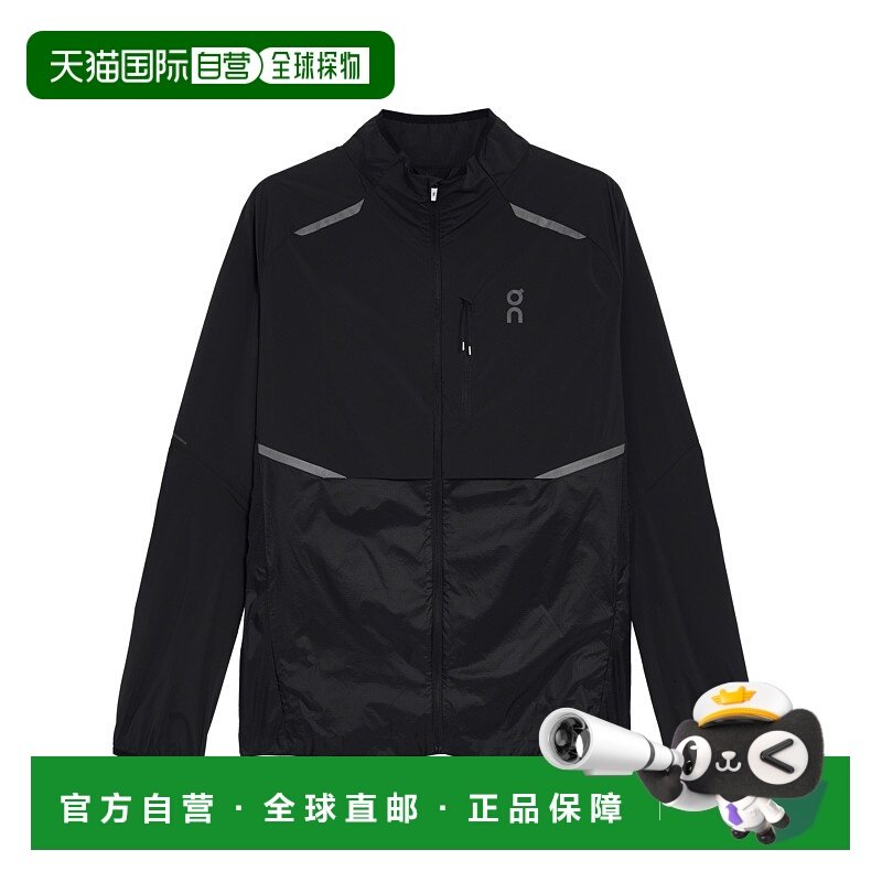 日潮跑腿ON昂跑 男士防风防雨夹克  Black XS 1me1031男款运动