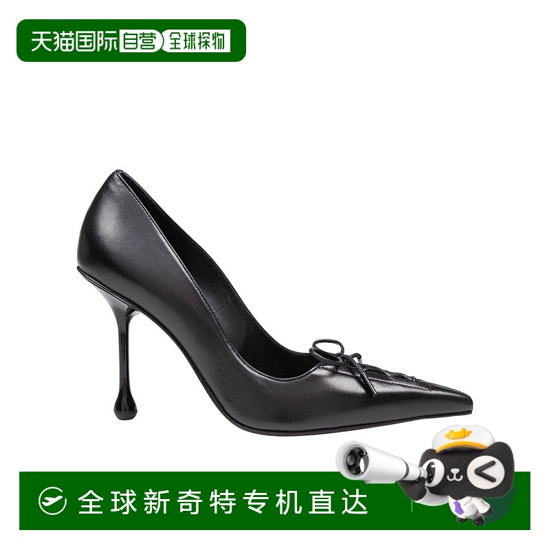 1h可退 香港直邮JIMMY CHOO 女士高跟鞋 SCARLETT95NAPBLACK AW20