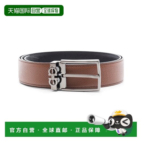 1h可退 香港直邮潮奢 Salvatore Ferragamo 菲拉格慕 男士 压花皮