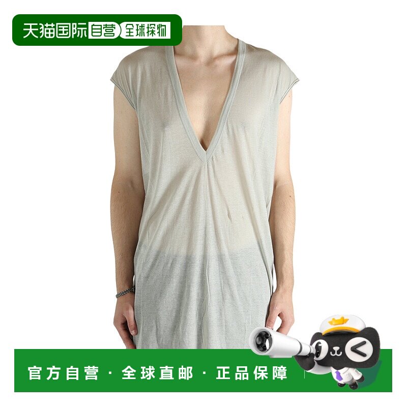 香港直邮Rick Owens V领上衣 RU02E1157UC