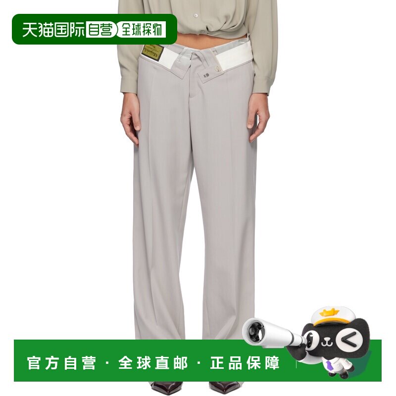 香港直邮Mm6 Maison Margiela 马丁 马吉拉 MM6 女士 灰色 Revers
