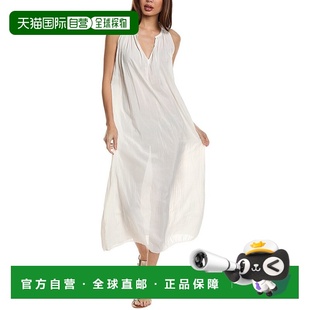 Striped The white Solid 美国奥莱直 Dress Maxi 自营 Milly