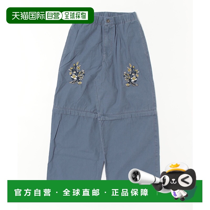 1h可退 日本直邮CONVERSE TOKYO 女装 全棉可拆卸刺绣工装裤  A28
