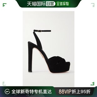 Divine Plateau AQUAZZURA 130 绒面革防水台 女士 香港直邮潮奢