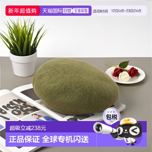 1h可退 日本直邮CA4LA DANNY 男女同款羊毛贝雷帽 简约基础款 轻