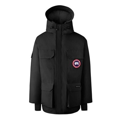 CANADA GOOSE/加拿大鹅 21秋冬新款 EXPEDITION系列 男士黑色连