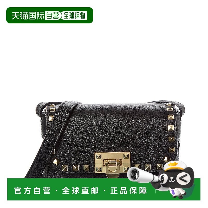 自营Persaman New York Alessia Studded Leather Crossbody - bl