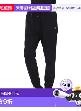 日本直邮New Balance 900 法式毛圈运动长裤 AMP35015BK 黑色