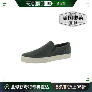 绿色 vince女式 步行运动鞋 直发 仿麂皮休闲时尚 美国奥莱