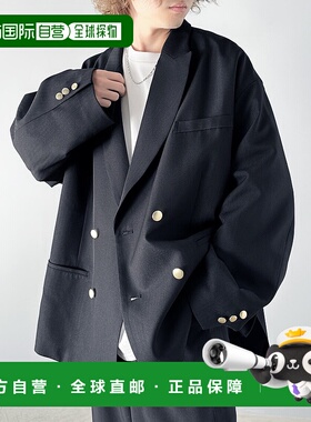 1h可退 日本直邮Classical Elf 男士休闲风大号双排扣夹克 cm1260