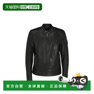 品质 百搭前卫简款 香港直邮Belstaff羊皮夹克男士 亲肤质量时尚