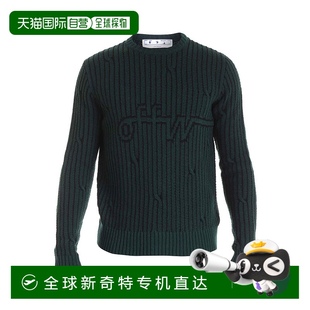 香港直邮OFF 男士 1h可退 WHITE 针织毛衣 OMHE043E20KNI0015700