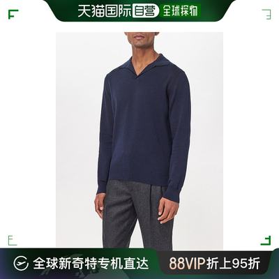 香港直邮潮奢 Thom Sweeney 男士 Skipper 棉质长袖Polo衫