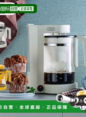 日本直邮Toffy 咖啡机咖啡搅拌机茶和咖啡机650 毫升隔热白色K-HC