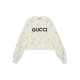 古驰 女士 徽标长袖 Gucci 卫衣 765385XJF0Z
