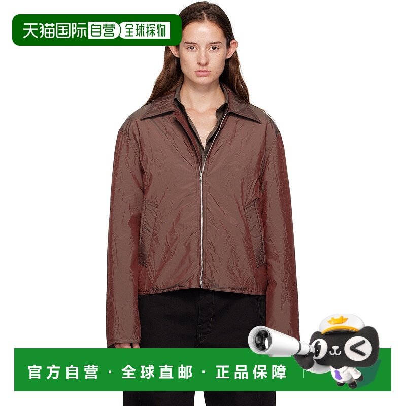 1h可退 香港直邮潮奢 Our Legacy 女士 酒红色 Slight 夹克 M4251