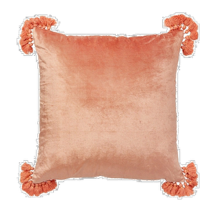 自营 roselliRaj Terracotta 天鹅绒枕头 - 灰褐色 美国奥莱直发