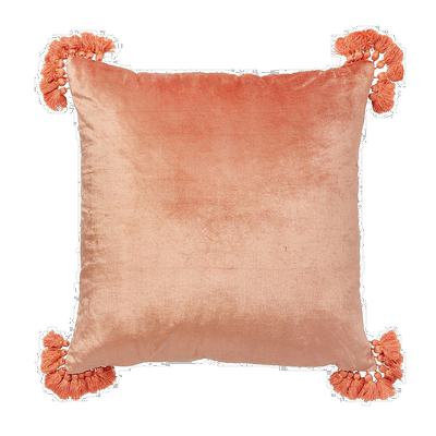 自营 roselliRaj Terracotta 天鹅绒枕头 - 灰褐色 美国奥莱直发