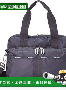 【日本直邮】Lesportsac力士保单肩包METROCONVERTIBLE/2277暗灰C