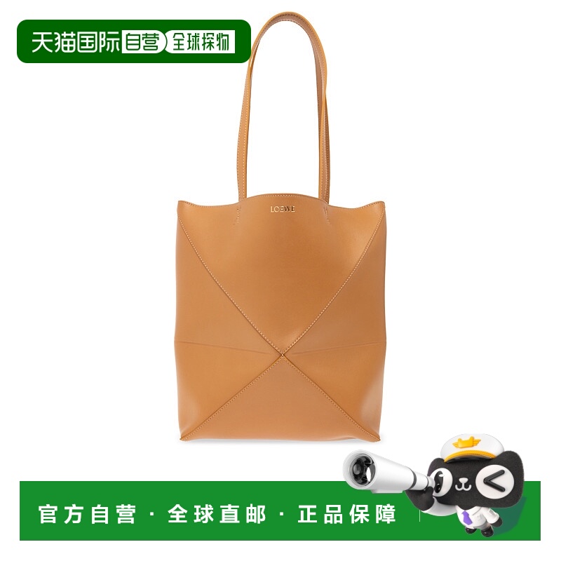 香港直邮LOEWE 女士手提包 A657G50X010WARMDESERT CO 棕色 ?Puzz