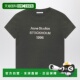 香港直邮Acne Studios 艾克妮 1h可退 女士 徽标褪色设计黑色T恤