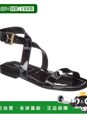 自营Michael Kors Collection Bridgette Patent Sandal - black