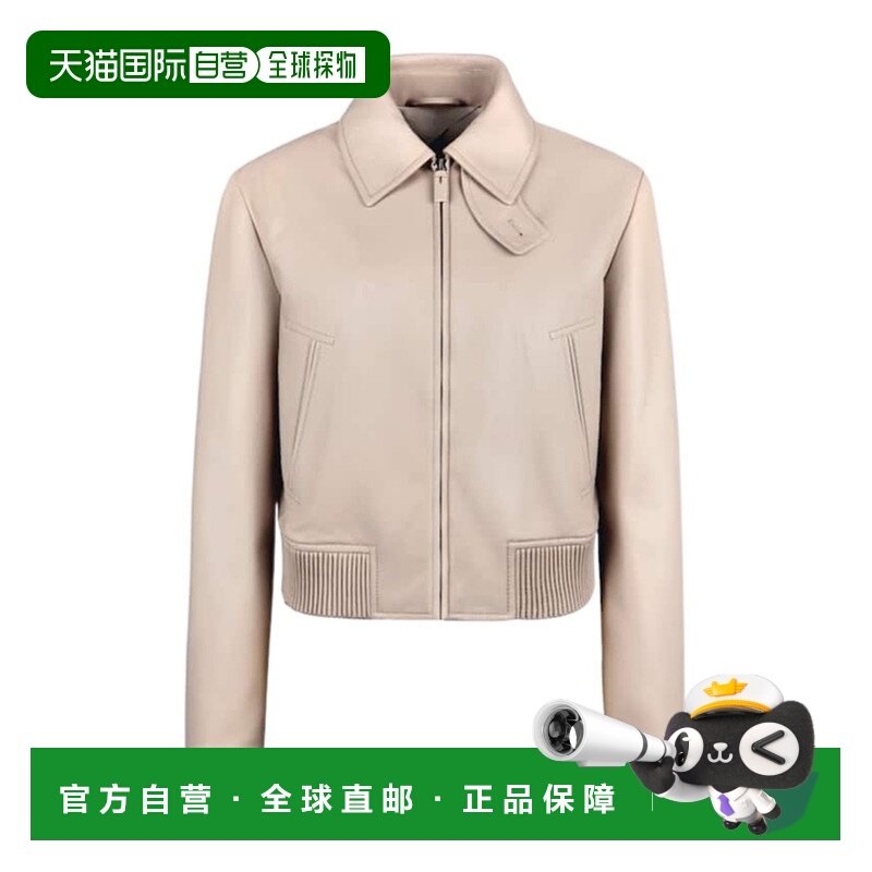 香港直邮Tod's 短款皮革飞行员夹克 X1W11511030WWO