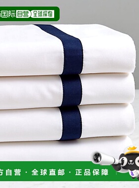 自营 Montague & Capulet 高级酒店床单套装 - 海军蓝 美国奥莱直