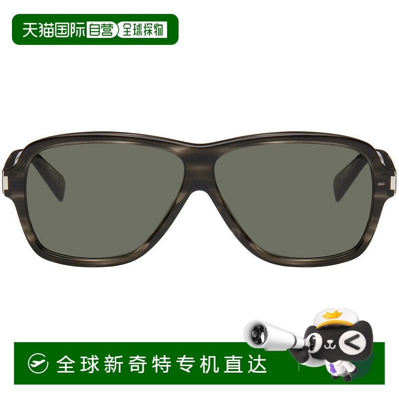 1小时内可退 香港直邮潮奢 Saint Laurent 圣罗兰 男士 灰色 SL 6