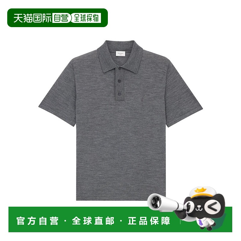 1h可退 香港直邮SAINT LAURENT 男士T恤 841679Y75YW1500 AW2025