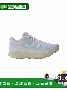 自营欧洲直邮The North Face北面 Vectiv女士白色皮革耐磨低帮徒