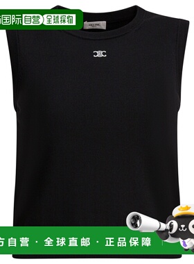 香港直邮CELINE 男士马甲 RX0I7010038NO SS2026 黑色 Wool top