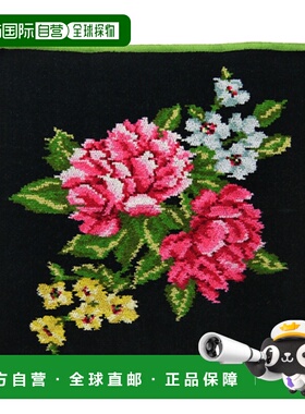 日本直邮FEILER 飞勒 牡丹 毛巾手帕 30cm 绿色