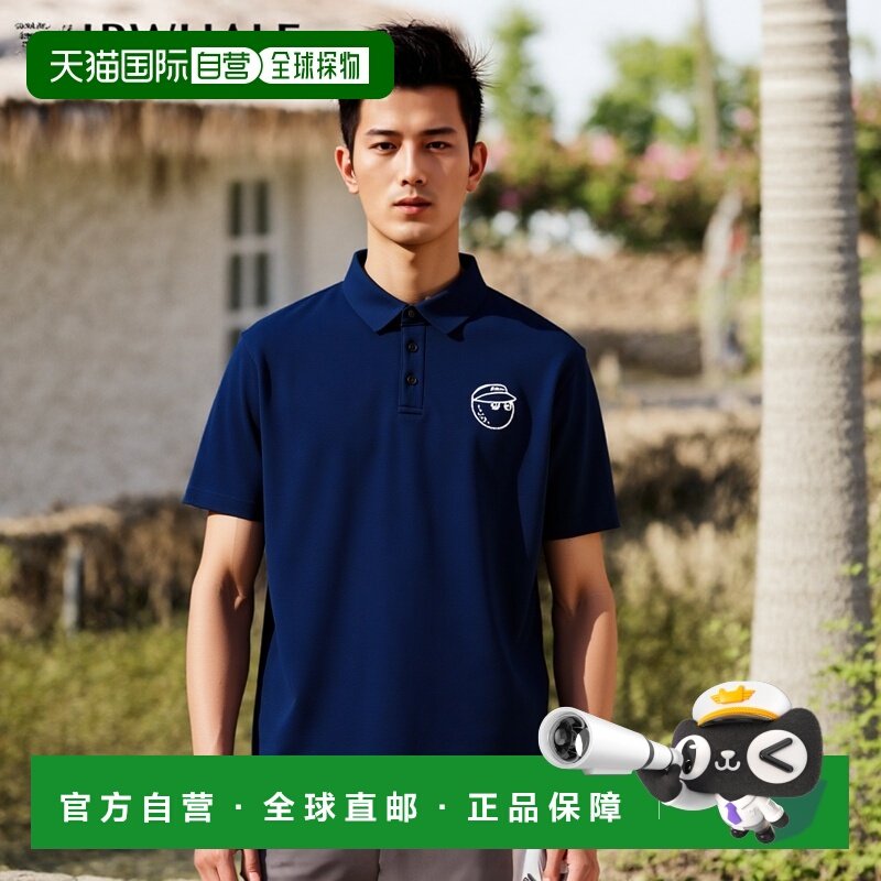 韩国直邮MALBON GOLF男士Polo衫M5121PTS05NVY Malbon Basic CP P