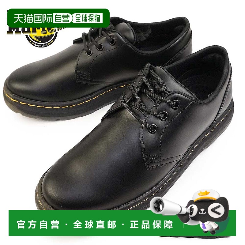 日本直邮Dr.Martens 3 孔鞋 CREWSON LO 休闲鞋 皮革运动鞋 男士