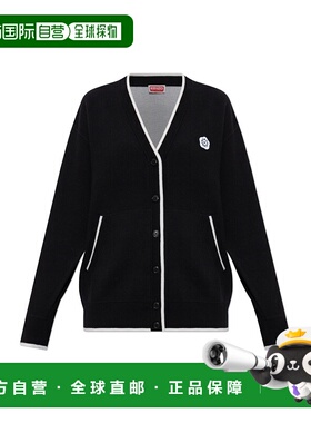 香港直邮KENZO 女士卫衣 FF62CA7103LF99J AW2025黑色 开衫