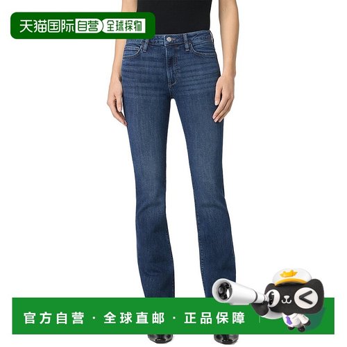 自营joe's jeansJOE'S牛仔裤高帮弯曲靴型Elva牛仔裤-蓝色 美国奥