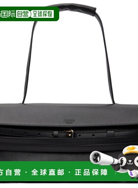 1h可退 香港直邮Moschino 莫斯奇诺 女士 黑色 Tie Me 单肩包 MC4