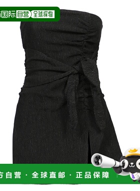 香港直邮GANNI 女士卫衣 F9397099 SS2025 黑色