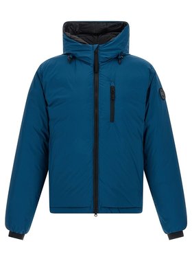 CANADA GOOSE 男士羽绒服 5078MB9387 AW2025 蓝色 Lodge 羽绒服