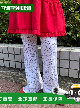 1h可退 日本直邮WC 女装 星星图案宽松休闲裤 松紧腰 WC25AU10L00