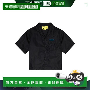 1h可退 香港直邮OFF-WHITE C O VIRGIL ABLOH 男童 保龄球衬衫童