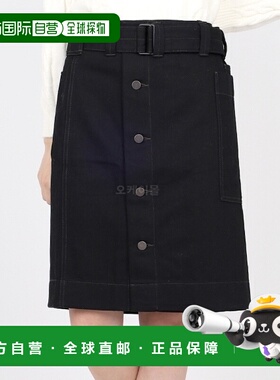 韩国直邮Lemaire 系带围裙裙 (SK1024 LD1004 999) 裙子半身裙