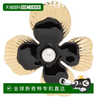 金色 MEAEEF70864 A.P.C. 胸针 香港直邮潮奢 Fleur 女士 黑色
